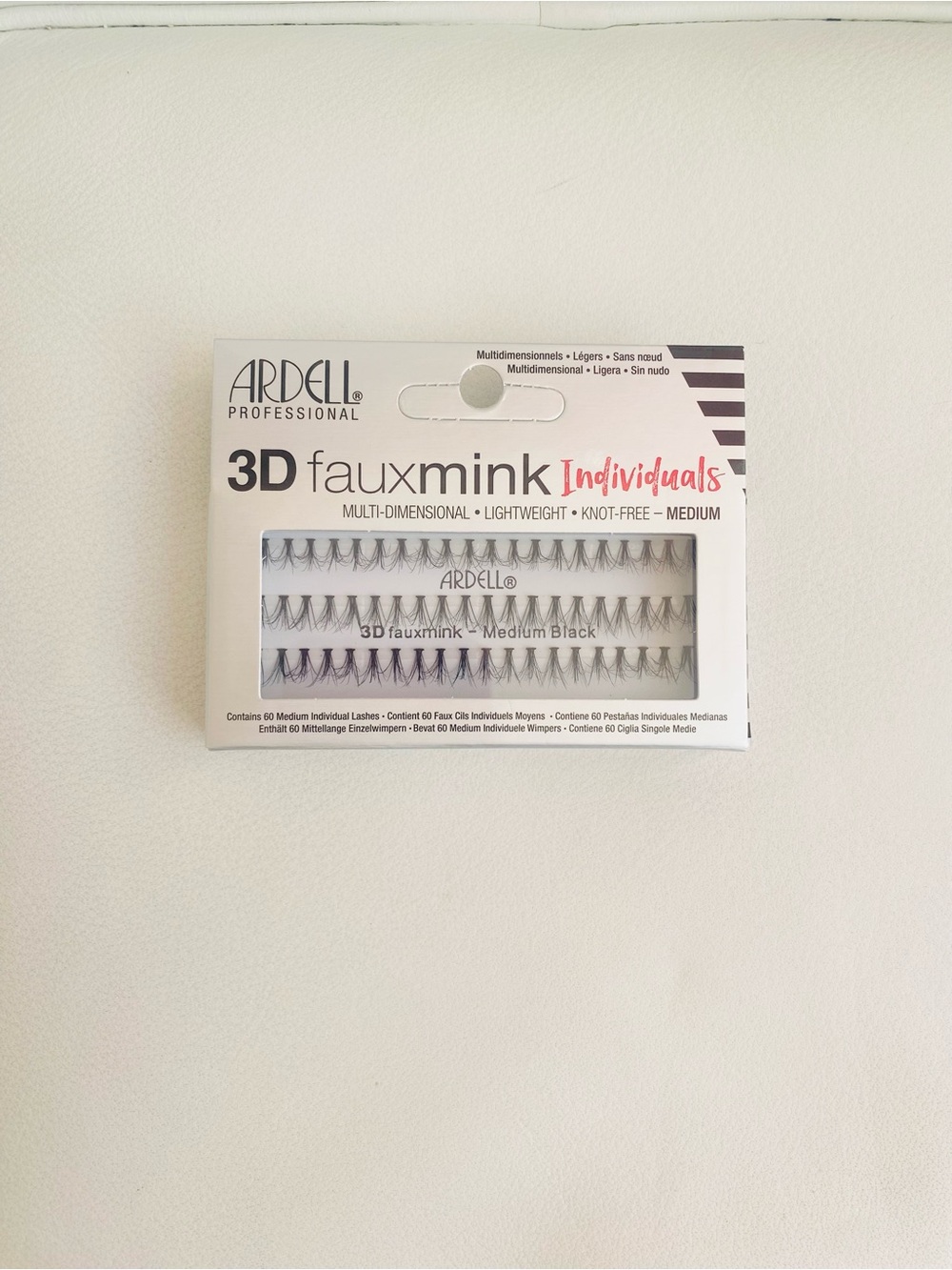 Ardell 3D Faux Mink Individuals - Medium Black Lashes